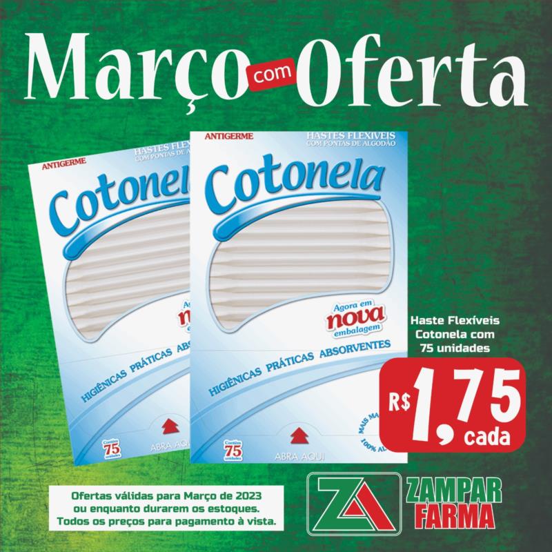 E continuam as ofertas de março da Zampar Farma 