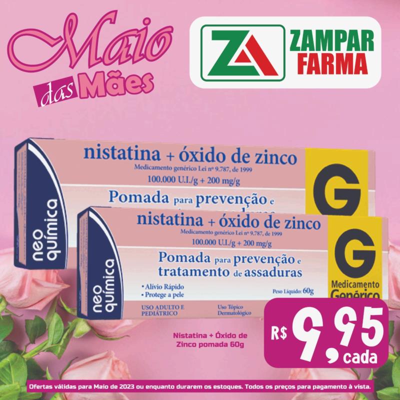 Mais Ofertas de Maio na Zampar Farma