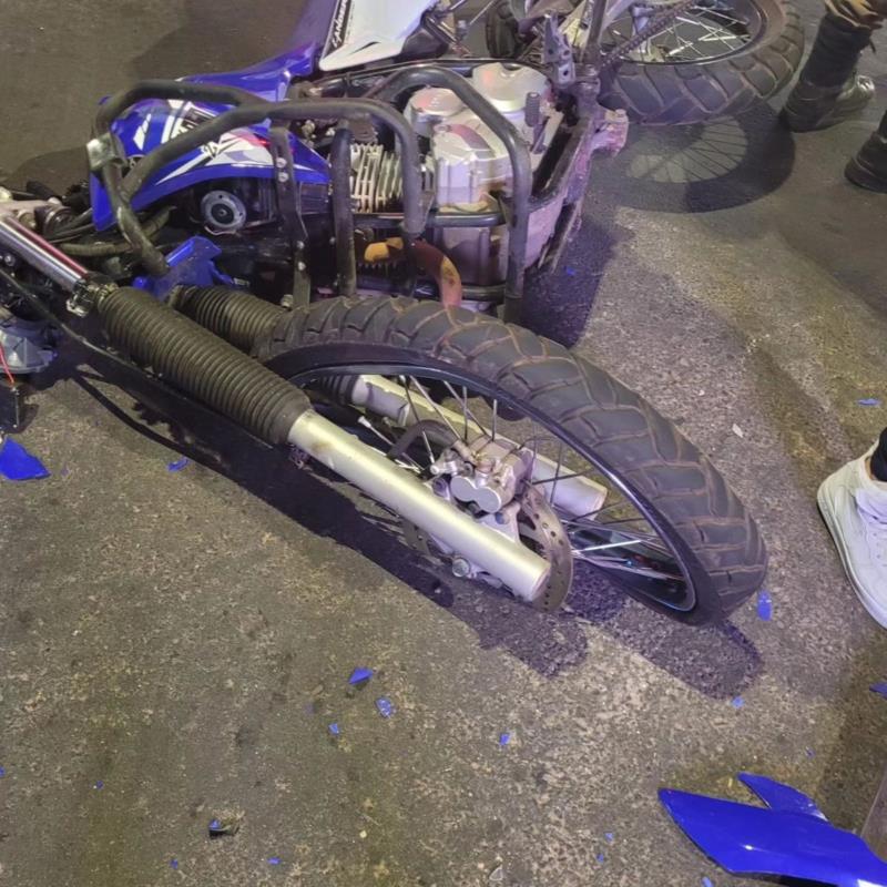Acidentes envolvendo motocicletas deixam duas pessoas feridas em Guaxupé 