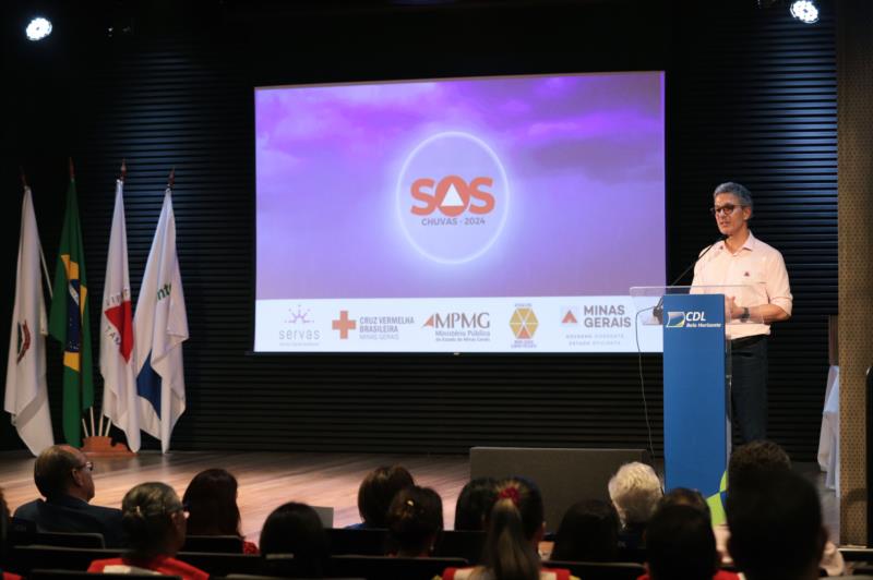 Governo de Minas e parceiros lançam campanha SOS Chuva 2023/2024