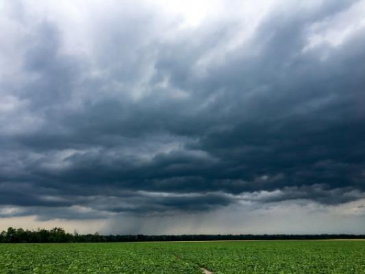 Guaxupé e Guaranésia estão novamente entre as cidades em alerta de tempestade com granizo e ventos de 60 Km/h