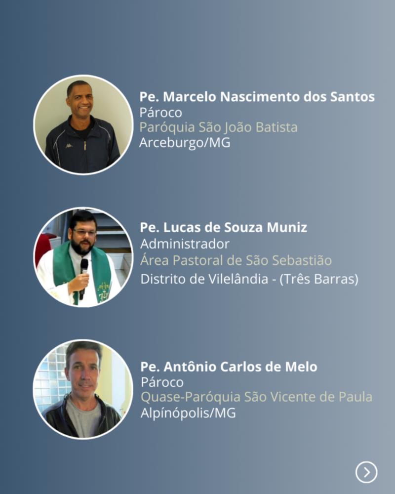 Bispo Dom Lanza faz transferência do Clero Diocesano para 2024