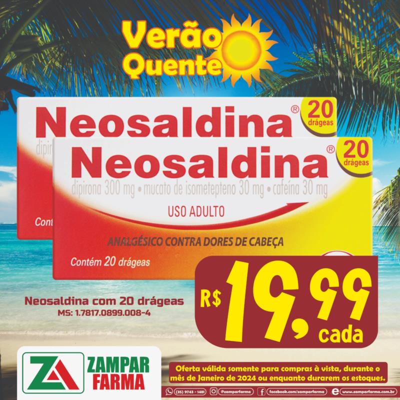 Ofertas de Janeiro na Zampar Farma 