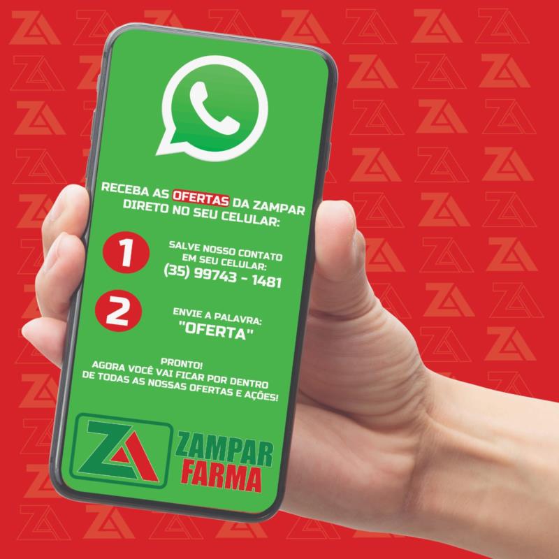 E continuam as ofertas de janeiro na Zampar Farma 