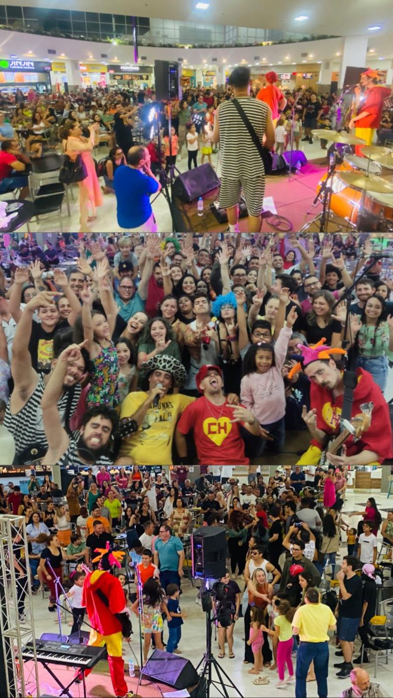 Fim de semana foi agitado no Shopping de Poços de Caldas