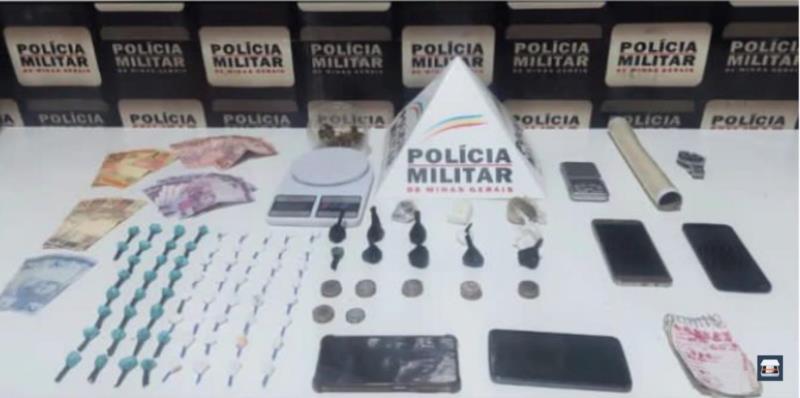 Traficante de 21 anos é preso pela PM no Jardim São Judas, em Guaxupé 