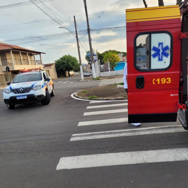 Motociclista atropela idoso de 75 anos em Avenida central de Guaxupé 
