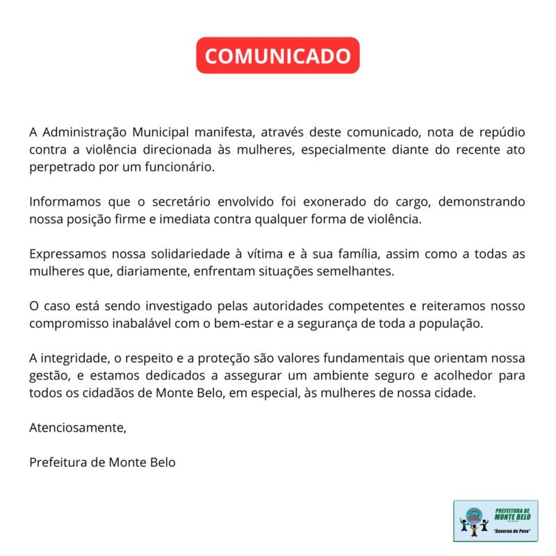 Ex-vereador é preso suspeito de estuprar funcionária de mercado em Monte Belo