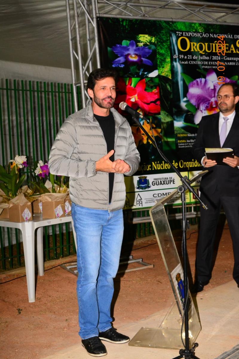 Abertura da Exposição de Orquídeas em Guaxupé 