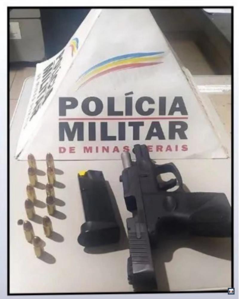 Homem de 41 anos é preso por porte ilegal de arma após discussão em bar de Muzambinho 