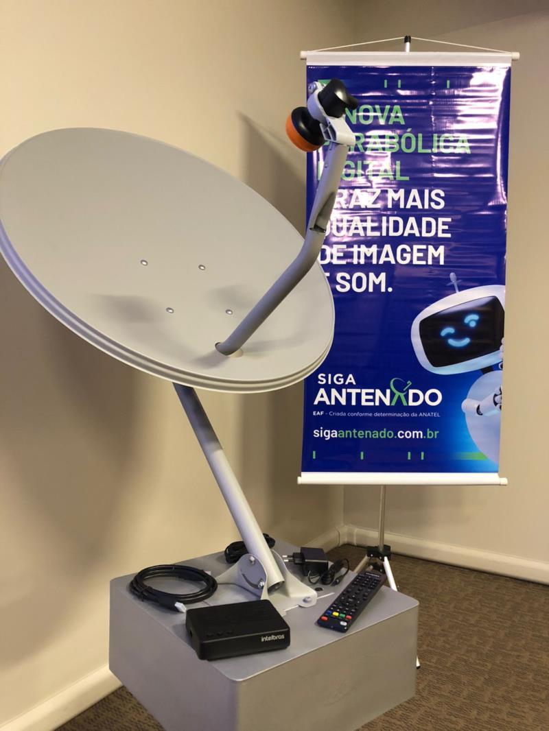 Em Minas, mais de 190 mil famílias ainda podem solicitar instalação de antena digital gratuitamente