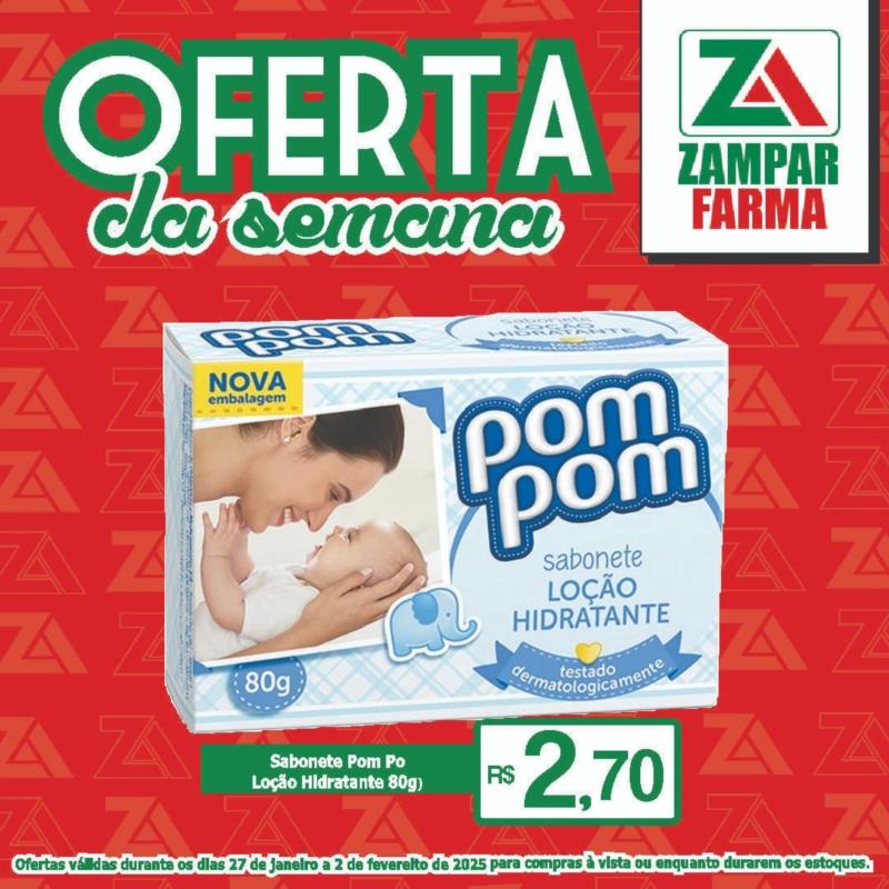 Ofertas da semana na Zampar Farma 